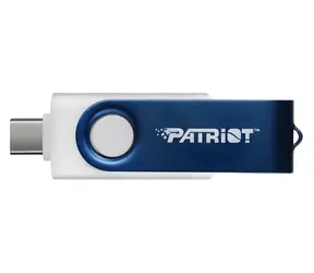 Patriot Xporter X550 64GB biela / Flash Disk / USB-A + USB-C / USB 3.2 Gen 1 / 80 MB/s