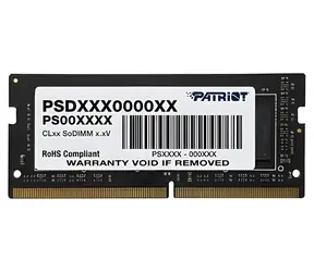 Patriot 8GB / Operačná pamäť / DDR4 / SO-DIMM / 3200 MHz / CL22 / 1.2 V