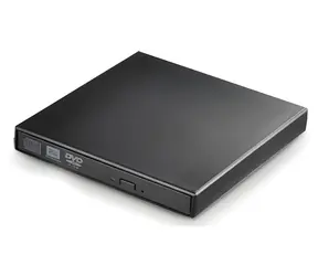 CoreParts USB2.0 Portable Slim CDRW čierna / Optická mechanika / CD-RW / USB 2.0 / 24x