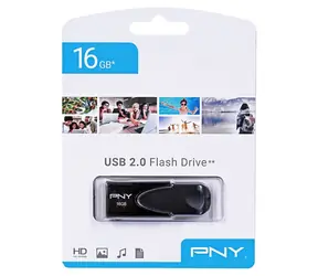 PNY Attaché 4 16GB čierna / Flash disk / USB 2.0