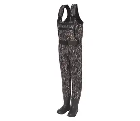 KINETIC Prsačky Neorush Bootfoot Camo Cleated 46-47 / Neoprén 4,5 mm / Prelepené švy / Protišmyková podrážka