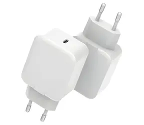 CoreParts USB-C 20W biela / Nabíjačka / USB-C / Rýchle nabíjanie / 100-240 V