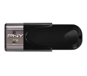 PNY Attaché 4 8GB čierna / Flash disk / USB 2.0