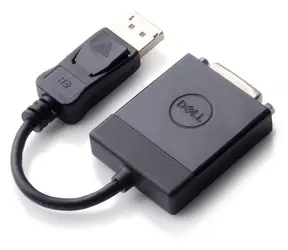 DELL DisplayPort (M) - DVI-D čierna / Adaptér
