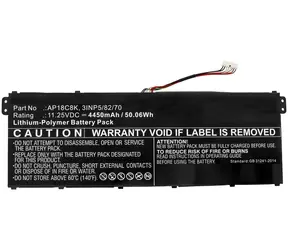CoreParts Laptop Battery for Acer / Batérie pre notebook / Aspire 5 / Chromebook 314 / Swift 3 / CE