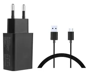 CoreParts čierna / USB nabíjačka / 1x USB-A / 12 W / 2,4 A
