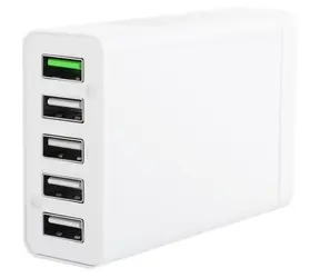CoreParts Multi- Port USB Charger biela / Sieťová nabíjačka / 6× USB-A / 40 W / 2,4 A