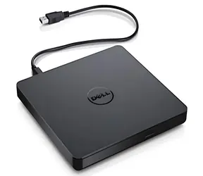 DELL DW316 čierna / Externá DVD napaľovačka / DVD±RW / USB 2.0