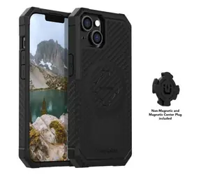 Rokform Rugged čierna / Kryt / iPhone 14 PLUS / MagSafe / RokLock / MIL-STD