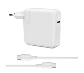 CoreParts USB-C Charger for Apple biela / Nabíjačka / USB-C / 96 W