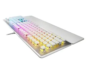 Turtle Beach Vulcan II TKL biela / Herná klávesnica / mechanická / RGB / Red switch / US