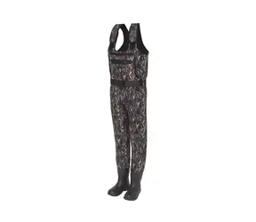 KINETIC Prsačky Neorush Bootfoot Camo Cleated 44-45 / Neoprén 4,5 mm / Prelepené švy / Protišmyková podrážka