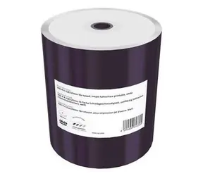 MediaRange DVD- R 4.7GB 16x / Optické médium / 100 ks / Shrink / Inkjet Printable