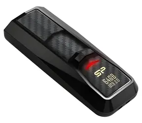 Silicon Power Blaze B50 128GB čierna / Flash Disk / USB 3.0 / čítanie: 90 MB/s