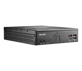 Shuttle XPC slim DH810 čierna / Barebone / LGA1851 (Arrow Lake-S) / 2x SO-DIMM DDR5 / M.2 NVMe + SATA 2,5" / 2x LAN