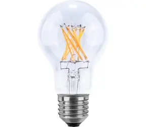 SEGULA číra / LED žiarovka / E27 / 650 lm / 2700 K / stmievateľná