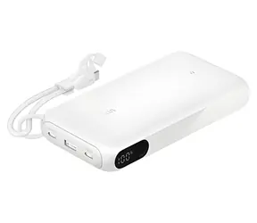 Belkin BOOST CHARGE 20000mAh biela / PowerBanka / 20W PD / USB-C / s displejom