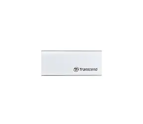 Transcend ESD240C 120GB strieborná / Externý SSD disk / USB-C 3.1 Gen 2 / R: 520 MB/s / W: 460 MB/s