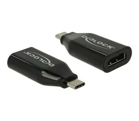 DeLock USB Type-C (M) - HDMI (F) čierna