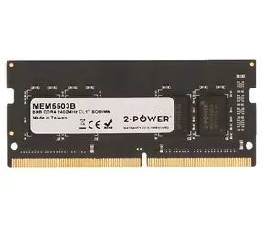 2-Power 8GB / Pamäť RAM / DDR4 / SO-DIMM / 2400 MHz / CL17 / 1Rx8