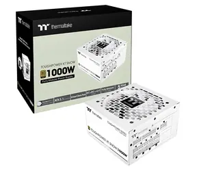 Thermaltake Toughpower XT 1000W biela / Zdroj / ATX 3.1 / aktívny PFC / 80 PLUS Gold / modulárne