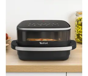 TEFAL Easy Fry XL FW4018E0 čierna / Teplovzdušná fritéza / 2200 W / 4 l