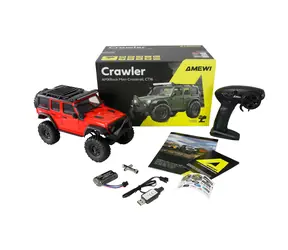 AMEWI AMXRock Mini-Crosstrail 4WD červená / RC auto / 1:16 / RTR / vek: 14+ / 2.4 GHz