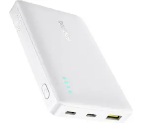 Baseus EnerFill FP21 biela / Powerbanka / 10000 mAh / 22,5 W / 2x USB-C / 1x USB-A