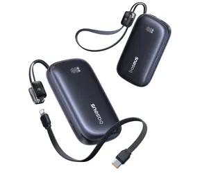 Baseus EnerFill FC21 Qpow 3 Ultra čierna / Powerbanka / 10000 mAh / 22,5W