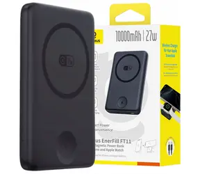 Baseus EnerFill FT11 čierna / Powerbanka / 10 000 mAh / 27W