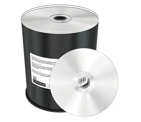 MediaRange CD- R 700MB 52x spindl 100 ks / Inkjet Printable / strieborná