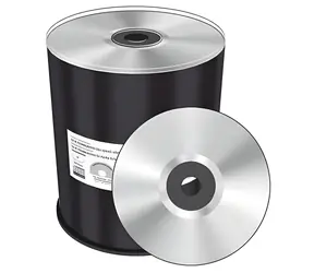 MediaRange CD- R 700MB 52x spindl 100 ks / Thermal Transfer Printable / strieborná