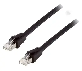 Equip Cat8.1 S/FTP 5m čierna / Patch kábel / 2x RJ-45 / 40GBase-T / LSZH
