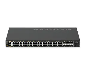 Netgear M4250-40G8XF čierna / Managed switch / 40× Gigabit PoE+ / 8× SFP+ 10G