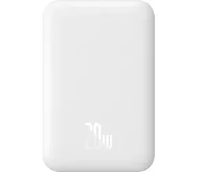 Baseus Airpow 6000mAh biela / Powerbanka / 20W / MagSafe / kábel v balení