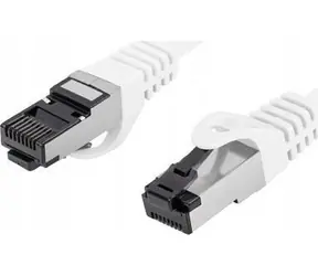Lanberg CAT8.1 S/FTP 2m biela / Patch kábel / LSZH / RJ-45 / 2000 MHz