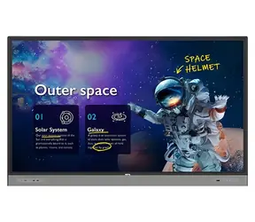 75" BenQ RM7505 čierna / Interaktívny displej / 4K UHD Touch / IPS / Android 15 / Wi-Fi 6 / 3× HDMI / 3× USB-C