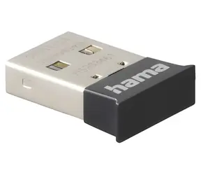 HAMA Bluetooth 5.4 USB adaptér / Bluetooth USB adaptér / dosah 20 m / Windows 11/10