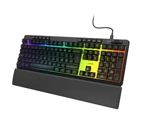 uRage Exodus 515 Illuminated čierna / Herná klávesnica / membránová / DE layout / RGB / USB-A / kábel 1,8 m