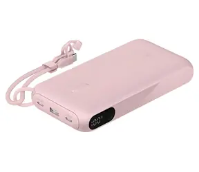Belkin BOOST CHARGE PowerBanka 20000mAh ružová / 20W PD / USB-C / displej