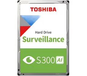 Toshiba S300 AI Surveillance 10TB / HDD / 3.5 "/ SATA 6Gbits / 512MB cache / 7 200 rpm / Interné