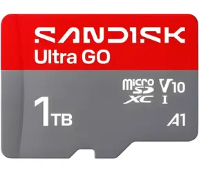 SanDisk Ultra GO microSDXC 1TB / Micro SD karta / UHS-I / U1 / A1 / čítanie: 190 MB/s