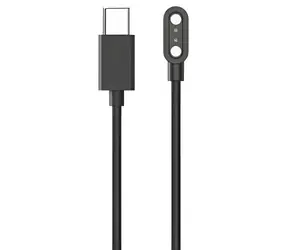 HAMA čierna / Nabíjací kábel / inteligentné hodinky HAMA / USB-C / magnetický / 60 cm
