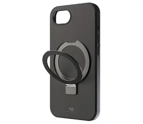 White Diamonds Mag Urban Stand Case čierna / Kryt / Apple iPhone 16e, 17e / MagSafe / so stojanom