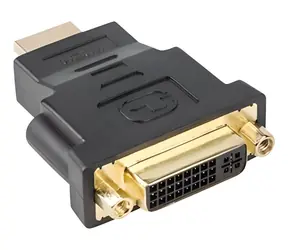 Lanberg redukcia HDMI (M) na DVI-D (F) čierna / Redukcia / 24 +5 pin