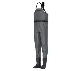 ABU GARCIA Prsačky Nylon Chest Waders 42/43 / nylon / PVC topánky s výstupkovou podrážkou