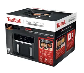 TEFAL Easy Fry Dual XXL EY942HE0 sivá