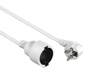 HAMA Profi biela / Predlžovací napájací kábel / Schuko / 3 m