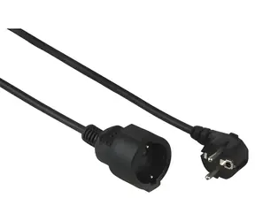 HAMA Professional čierna / Predlžovací kábel 230 V / 2 m / ochranný kontakt