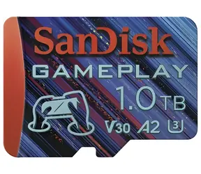 SanDisk GamePlay microSDXC 1TB / Micro SD karta / UHS-I / U3 / čítanie: 190 MB/s / zápis: 130 MB/s